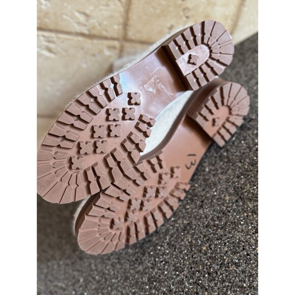 Kate Spade New York  Merigue Boots In Milk White Women's Combat Boots Sz 6B - Picture 7 of 7